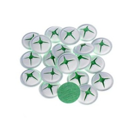 Sponges for Tua Spa, a microcurrent facial toning device.