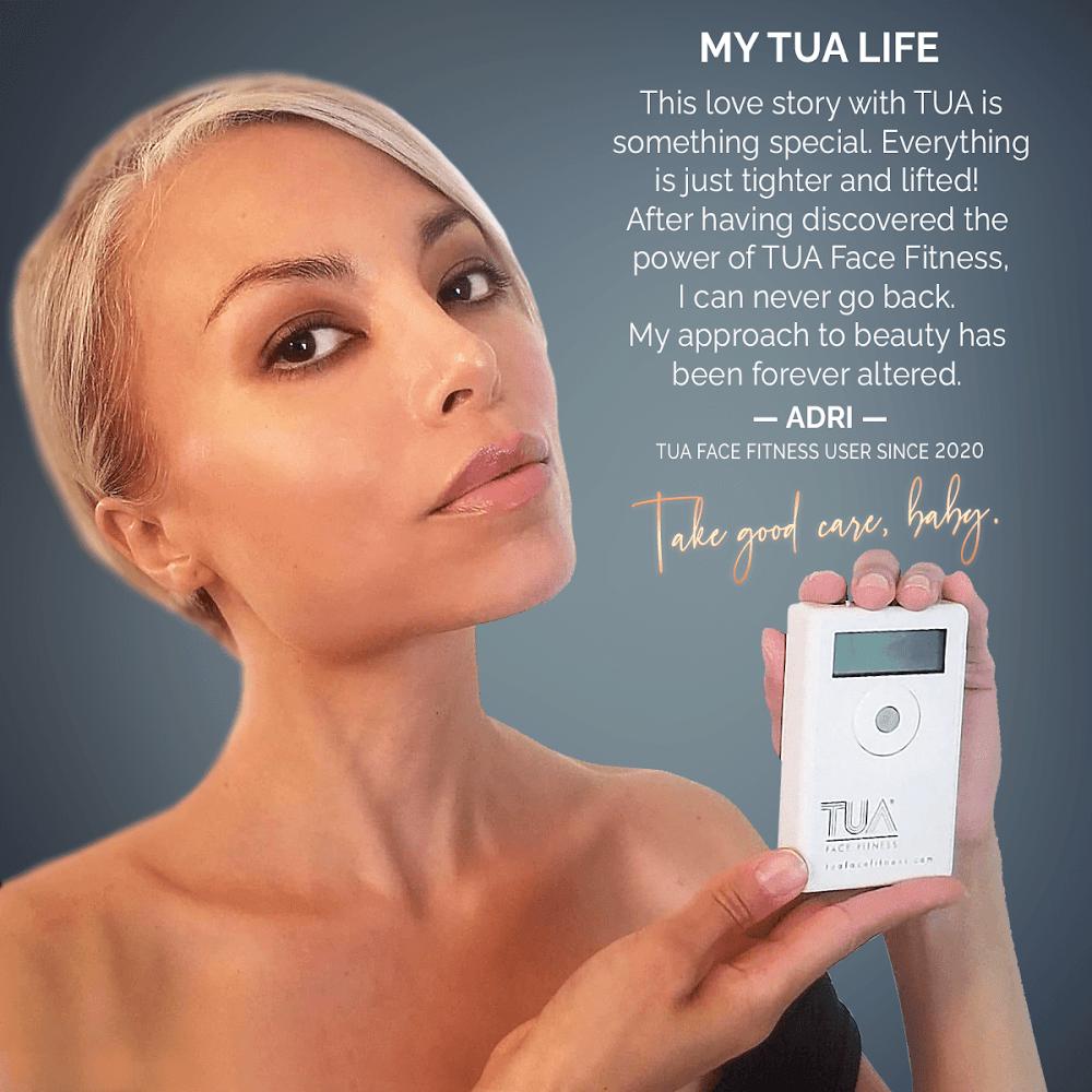 Real user review using TUA Facial EMS devices at home
