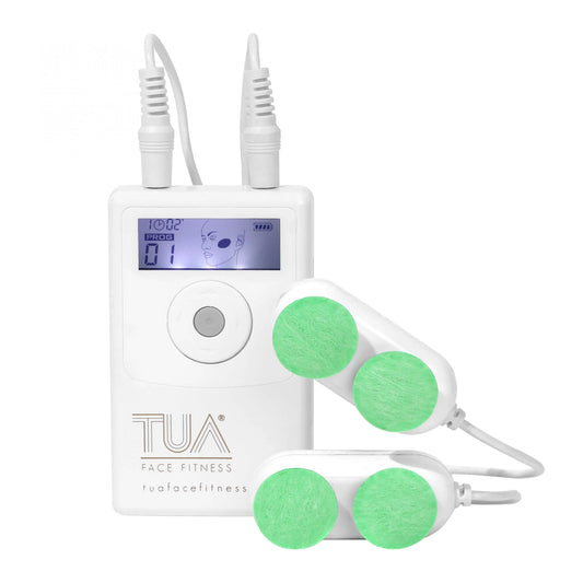 TUA Face Fitness PRO with 2 wand set – best microcurrent EMS device for home use