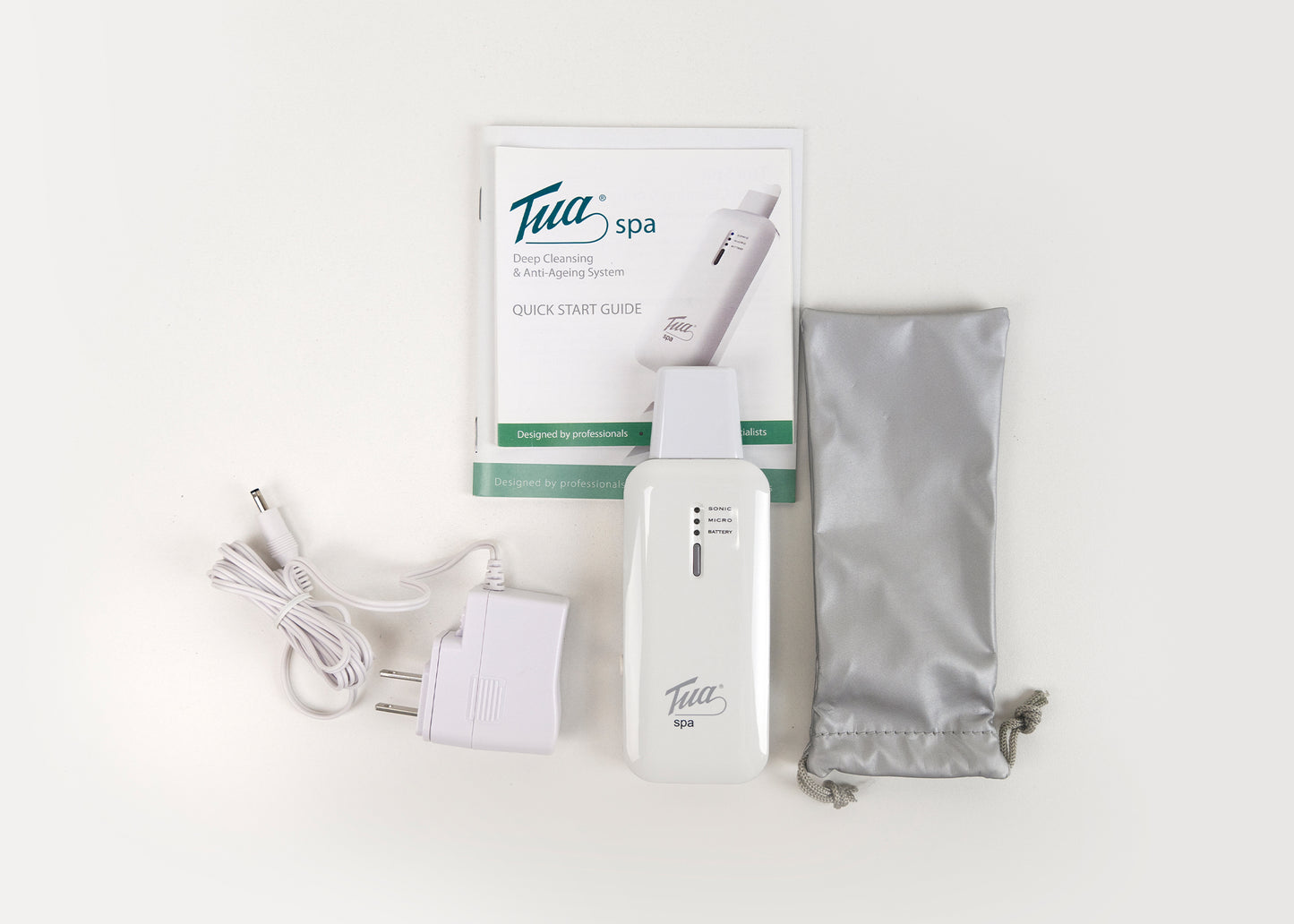 Tua Spa - Hydro Ultrasonic Micro Current Face Cleansing and Rejuvenating Device